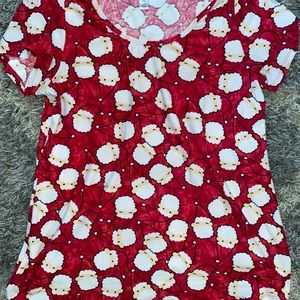 Lularoe Santa Tunic Top